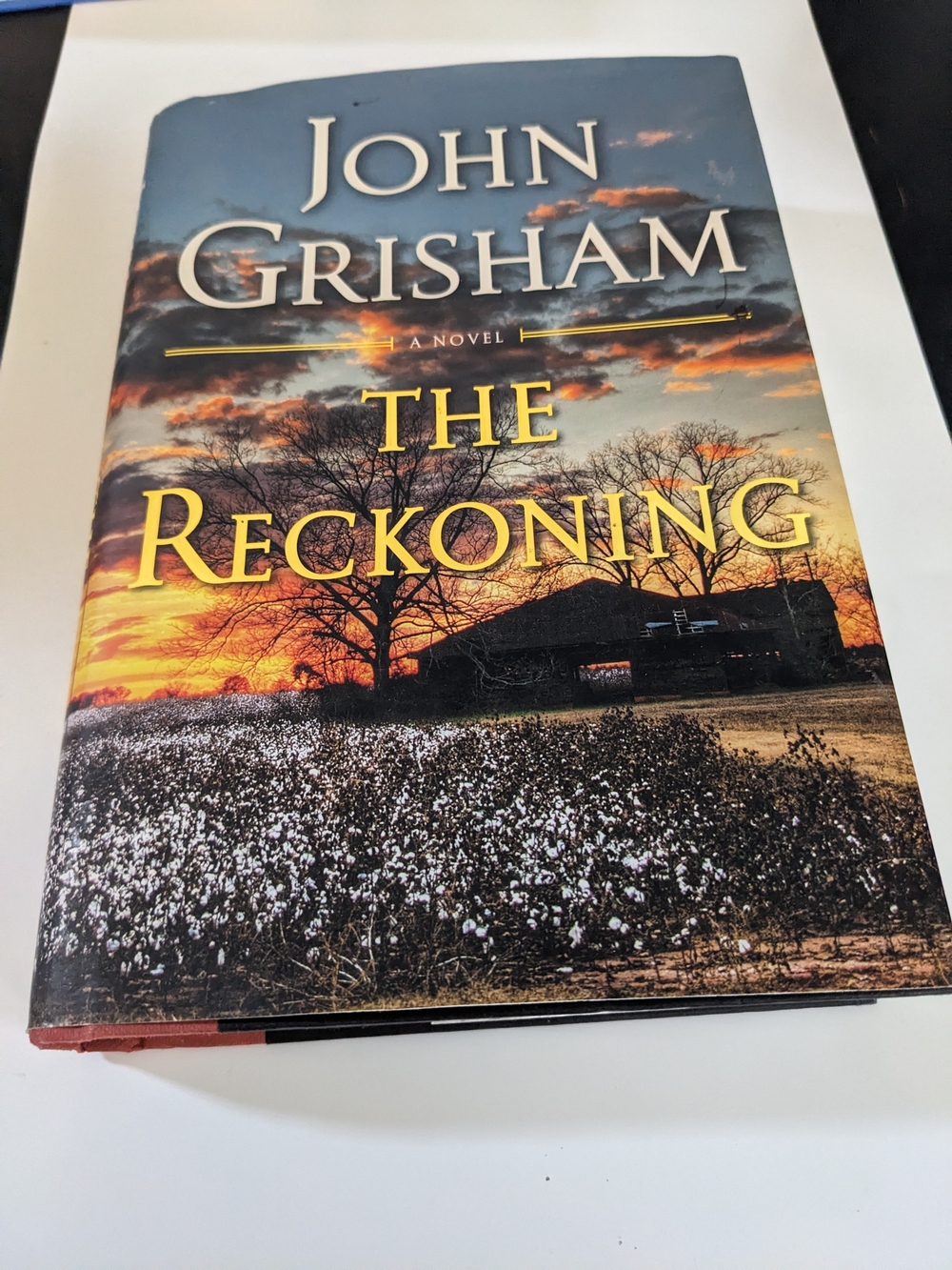 John Grisham The Reckoning Hardcover EUC Books Reading Novel Fiction